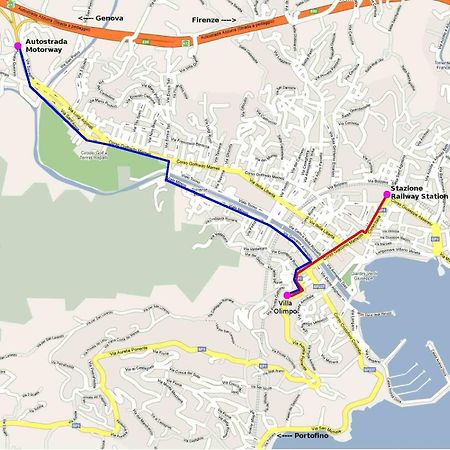Villa Olimpo Rapallo Zewnętrze zdjęcie