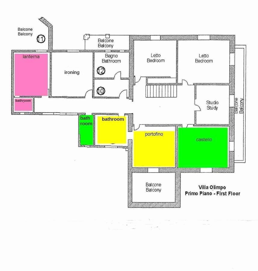 Villa Olimpo Rapallo Zewnętrze zdjęcie